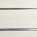 Pino White Slatwall Panel