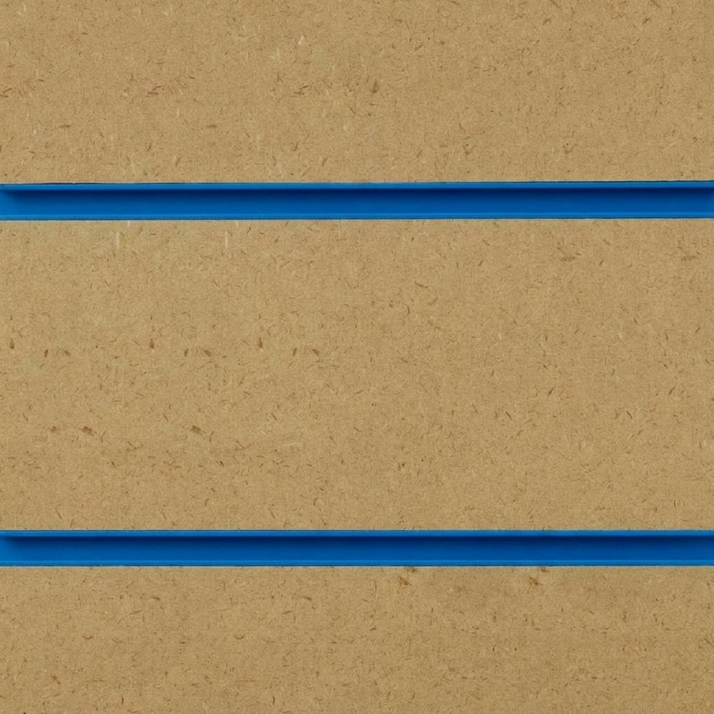 Unfinished Slatwall Panel