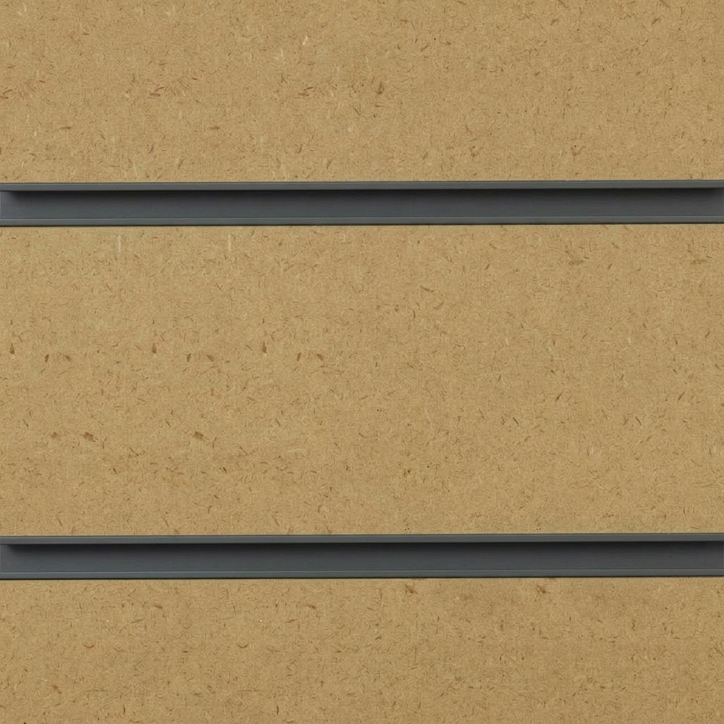 Unfinished Slatwall Panel