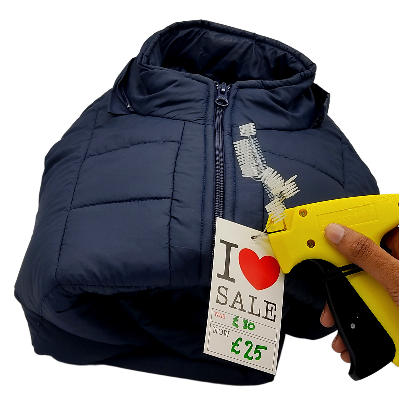 500 I love Sale Sale Cards Tagging Gun Pricing Gun Hanger Swing Sale Was Now Tickets