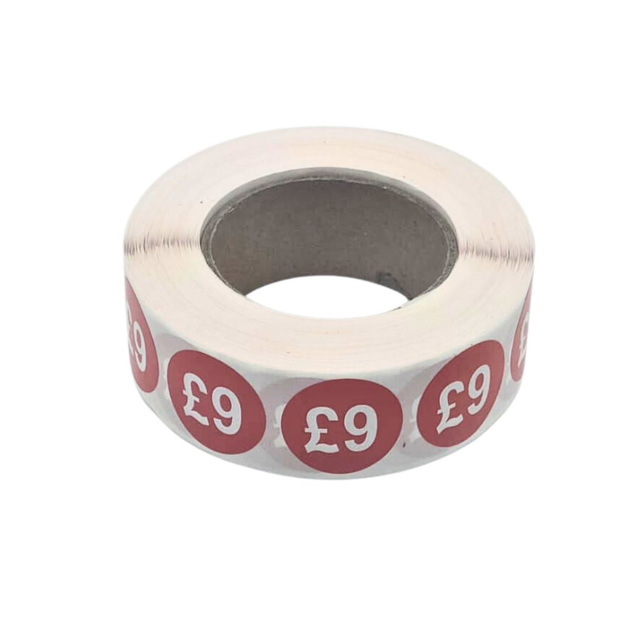 1000x 25mm £1-£30 Red Price Self Adhesive Stickers Sticky Labels For Retail Display