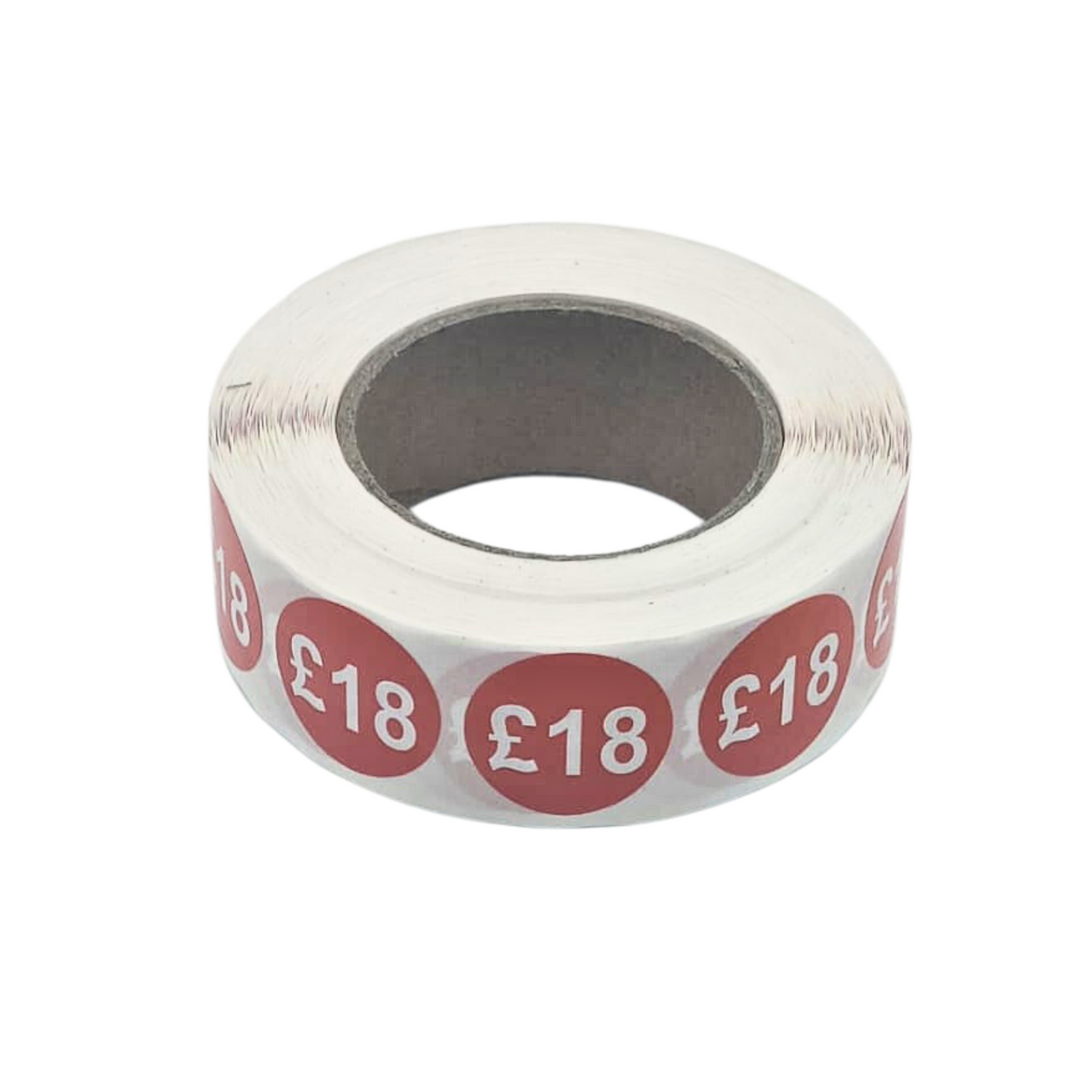 1000x 25mm £1-£30 Red Price Self Adhesive Stickers Sticky Labels For Retail Display