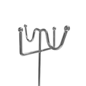 4 Hooks adjustable Handbag Bag Display Stand Scarf Hat Chrome Retail Shop