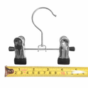 12cm Metal Double Clip Garment Hanger for Clothes & Accessories
