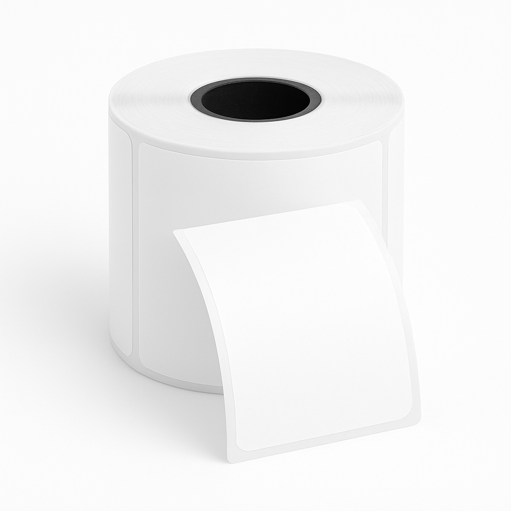 230 Plain White 40×30 mm Thermal Self-Adhesive Labels