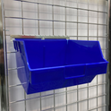 New Large Heavy Duty Big Storage Box Slatbox Shelfbox Slatwall Display