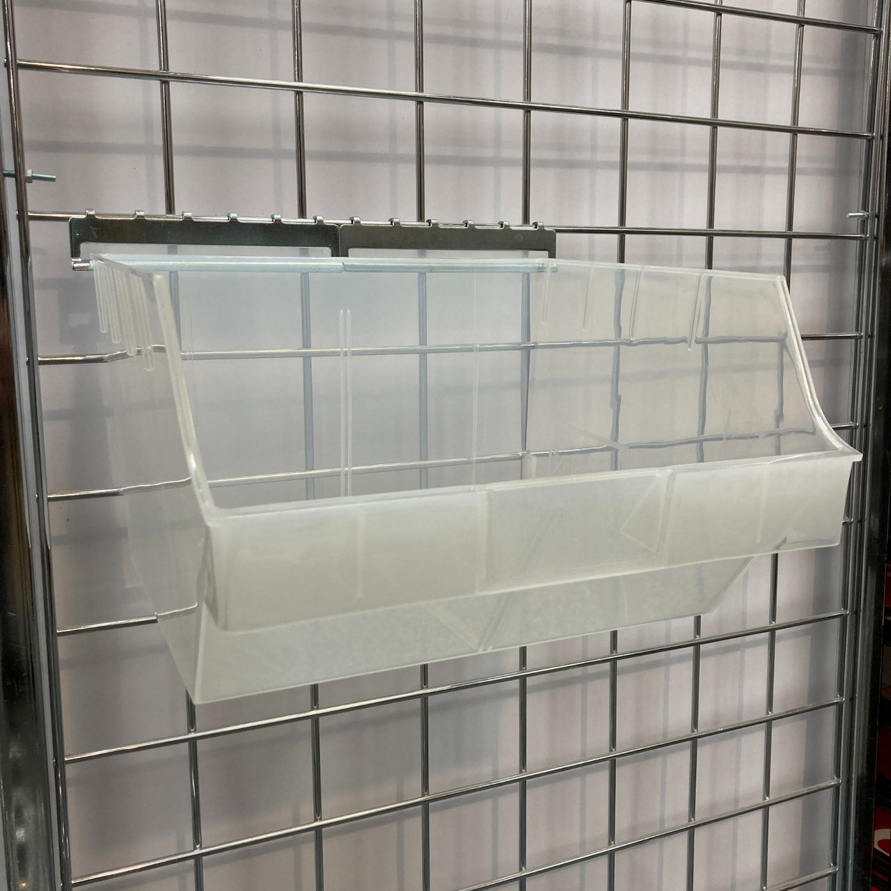 New Large Heavy Duty Big Storage Box Slatbox Shelfbox Slatwall Display