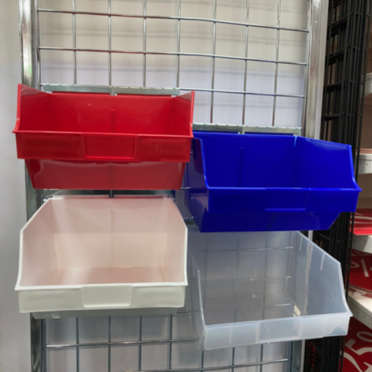 New Large Heavy Duty Big Storage Box Slatbox Shelfbox Slatwall Display