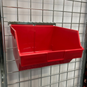 New Large Heavy Duty Big Storage Box Slatbox Shelfbox Slatwall Display