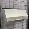 New Large Heavy Duty Big Storage Box Slatbox Shelfbox Slatwall Display