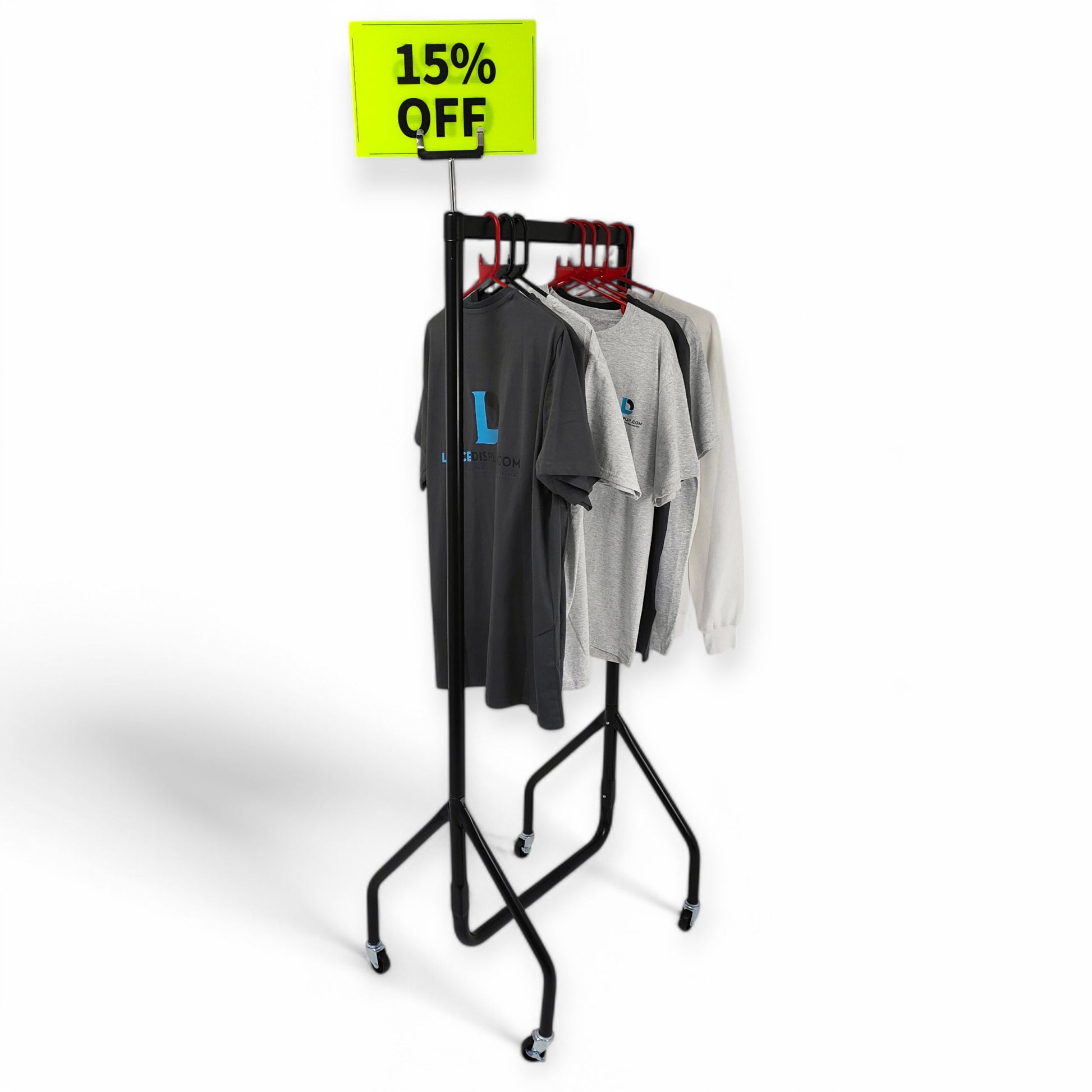 Black & Green Correx Market % off Card Sign Board Double-Sided & Waterproof