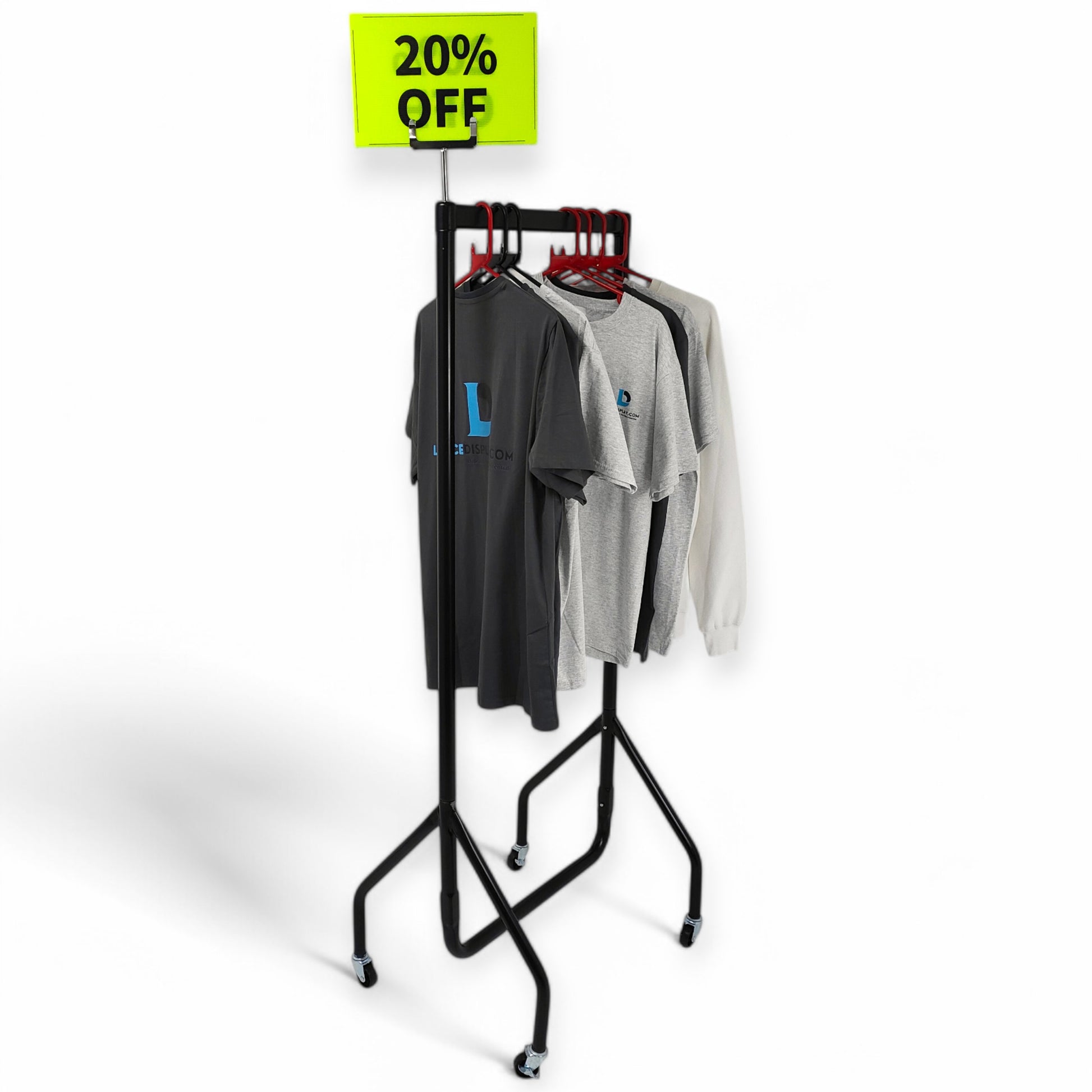 Black & Green Correx Market % off Card Sign Board Double-Sided & Waterproof