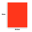 Thick Sized Plain Fluorescent Dyglo Cards