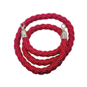 Premium Quality 1.5 Meter Red Rope With Chrome End