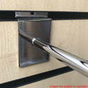 Straight Thick  Disc End Display Arm For Slatwall