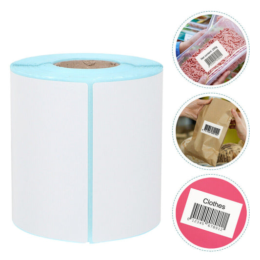 1000x New Thermal Label Roll 60mm x 40mm address, barcode Labels