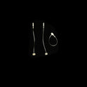 Secur-a-tach Security Loop Lock Snap Plastic Tag Fastener Tie Pin 3", 5'' & 9"