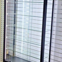 New Black Aluminium Tall Cabinet Showcase 120cm Display Retail Shop Fitting