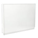 Easy Access Acrylic Poster Holder Retail Shop Window Wire Cable Display Stand