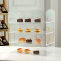 Acrylic Bakery Pastry Display Case Stand Cabinet Cakes Donuts Cupcakes Pastries