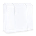 Clear Clothes Rail Cover Strong Garment Coat Hanger Protector Zipped in 7 Sizes.