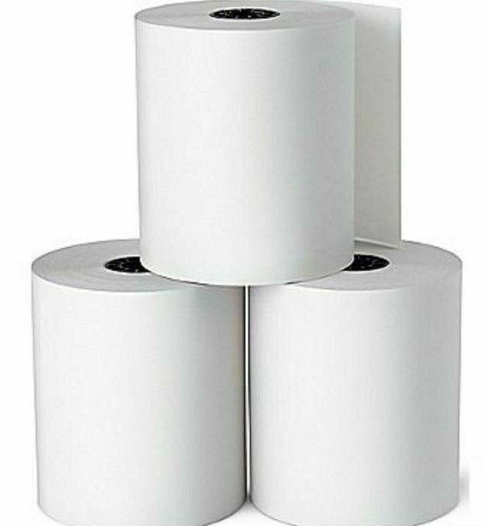 BPA FREE Till Rolls 57 x 57mm x12.7mm CASH MACHINE BOX OF 500 ROLLS