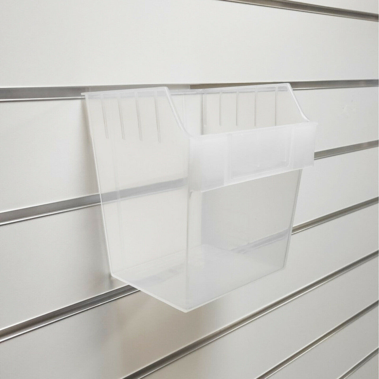 New Heavy Duty Deep Storage Box Slatbox Slatwall Display Best Quality