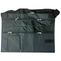 Waterproof 7 Pocket Black Denim Market Trader Money Belt Bag Apron Pouch Adjustable Waist Strap