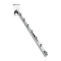 Gridwall 7 Ball Sloping Arm Chrome for Grid Retail Fashion Shop Fittings