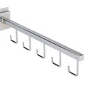 5-J-HOOK FOR SLATWALL (STRAIGHT & ANGLED) RETAIL SHOPFITTING DISPAY
