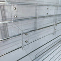 3-Tier Slatwall Mobile Accessories Holders with Leaflet Dispenser Displays