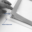 Magnetic 3X A3 LED Double Side Window Light Pocket Panel Estate Agent Display