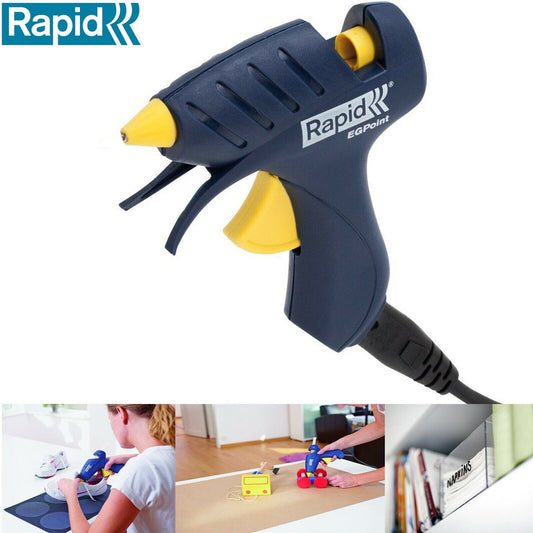 Rapid Point Glue Gun 80 Watt 0.7mm tip detachable power cord for cordless work