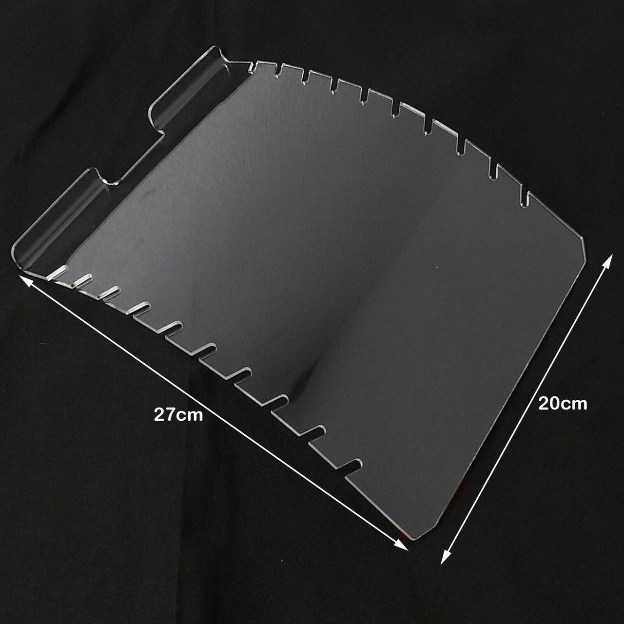 Acrylic Slatwall Jewellery Chain Display Panel - Accessory Display Solution