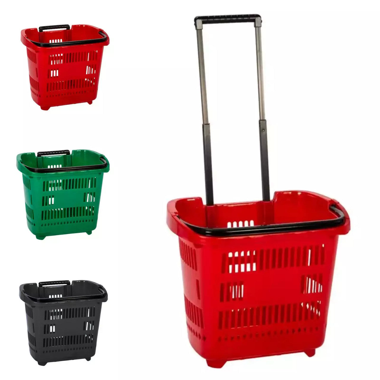 Plastic Shopping Basket with handles Plastic Shopping Basket - 22L,28L, 31L