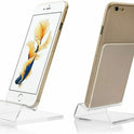 Heavy Duty Phone, Tablet Acrylic Display Stand Perspex Retail Cookbook Holder