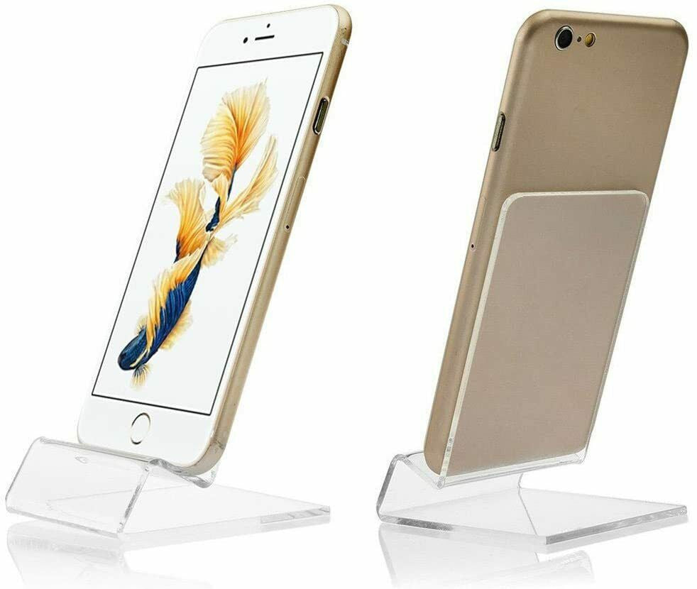 Heavy Duty Phone, Tablet Acrylic Display Stand Perspex Retail Cookbook Holder