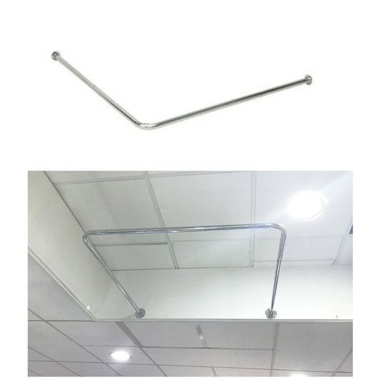 Heavy Duty Full Chrome Changing Room Tubing Kit