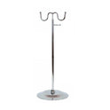 2 Hooks adjustable Handbag Bag Display Stand Scarf Hat Chrome Retail Shop