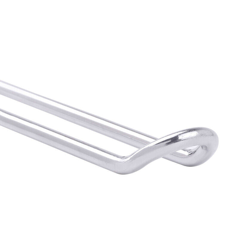 Slatwall Euro Hooks Accessory Chrome Prong Shop Display 4"6" 8" 10" 12"