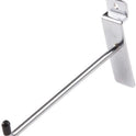 100x Slatwall Hooks Accessory Single Prong Shop Display 1" 2" 4" 6" 8" 10" 12"