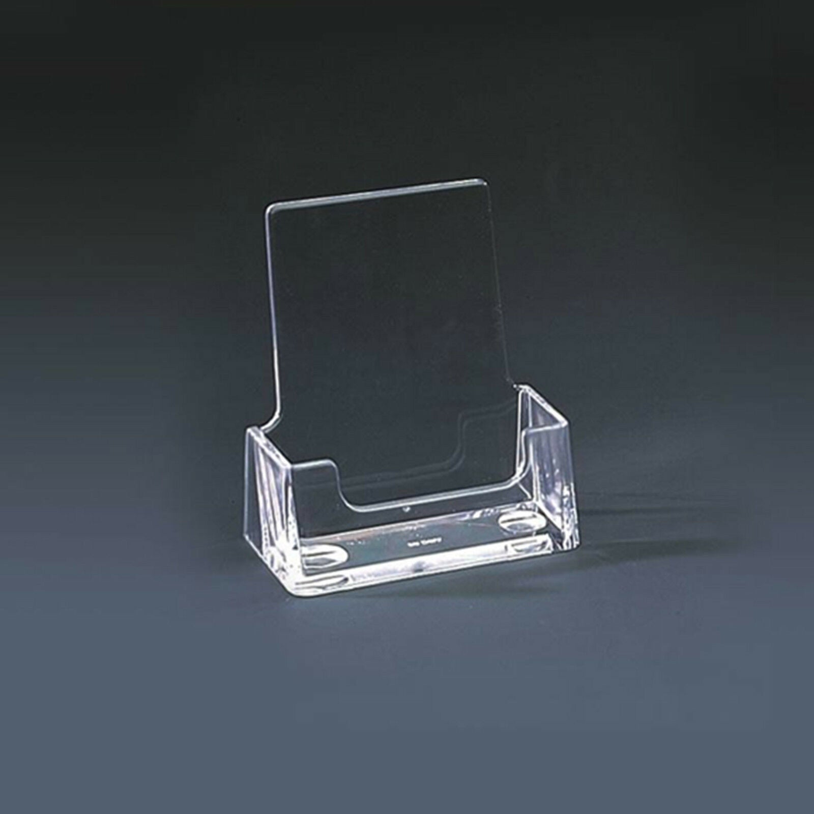 New Portrait Acrylic Business Card Holders Desktop Dispensers Display Stands