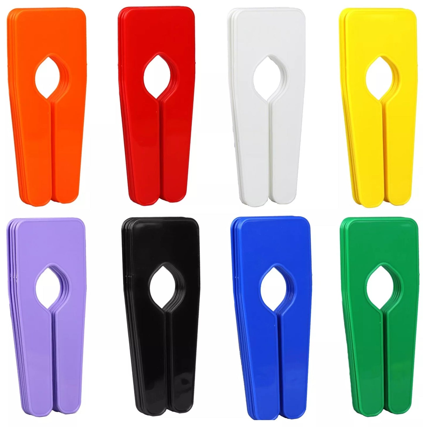 New HD Rail Dividers Separator for Garment, Clothes rails in 8 different colours