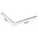 Heavy Duty Full Chrome Changing Room Tubing Kit