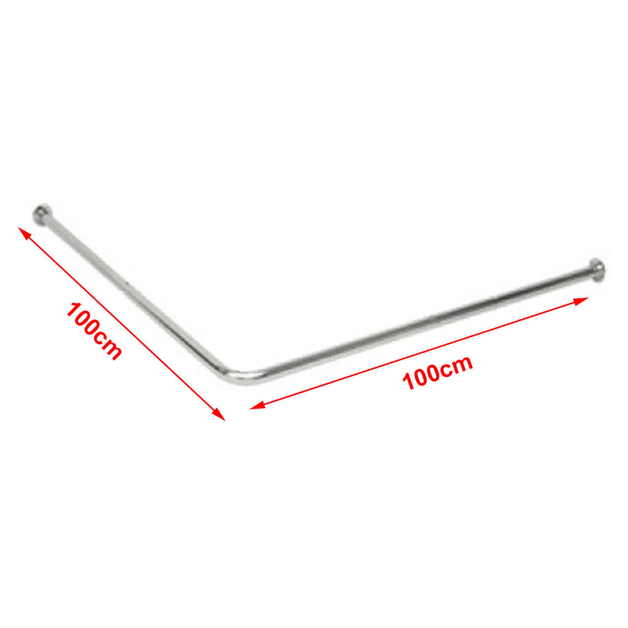 Heavy Duty Full Chrome Changing Room Tubing Kit