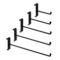 Black Grid Mesh Hooks Single Prong Shop Display