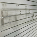 3-Tier Slatwall Mobile Accessories Holders with Leaflet Dispenser Displays