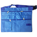 Waterproof 7 Pocket Blue Denim Market Trader Money Belt Bag Apron Pouch Adjustable Waist Strap