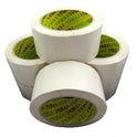 6x Roll Prima White Tape Strong Parcel Tape Multi Listing 48mm 66m