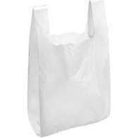 WHITE PLASTIC VEST CARRIER BAGS BOTTLE & GROCERRY BAGS BOX OF (500,1000,2000)